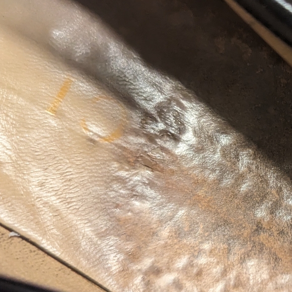 Vintage Gucci black lizard leather horsebit loafers size 10 1/2 - Picture 7 of 7